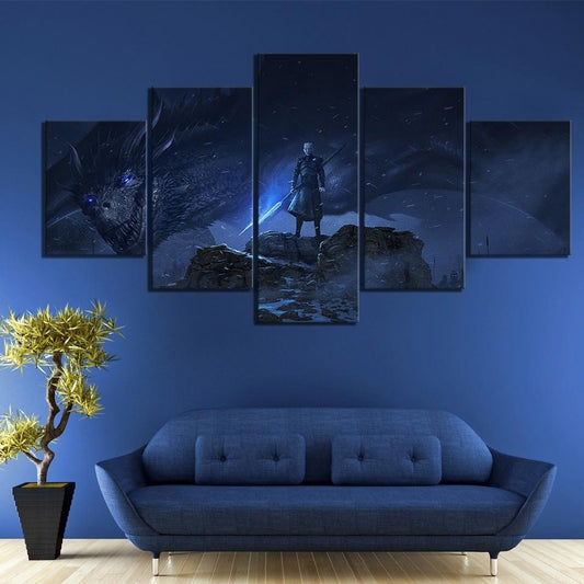 Game of Thrones Night King Wall Art Canvas