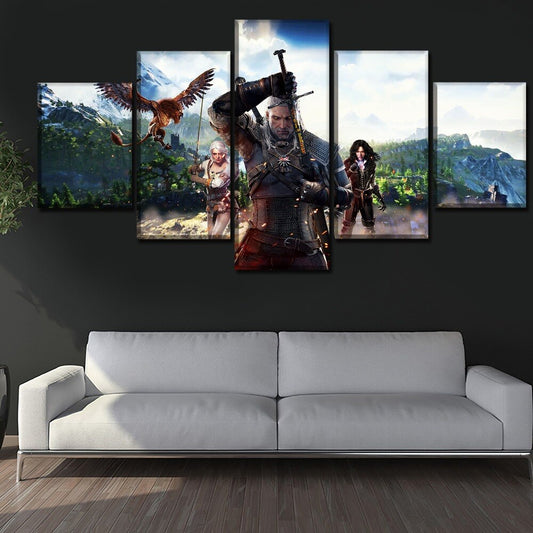The Witcher 3 Wild Hunt Wall Art Canvas