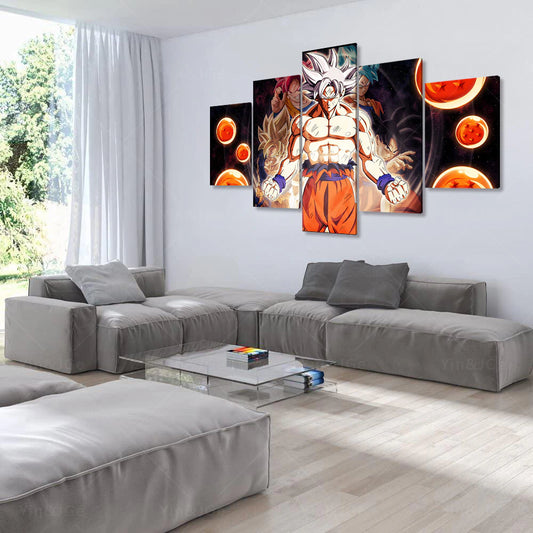 Dragon Ball Z Wall Art Canvas