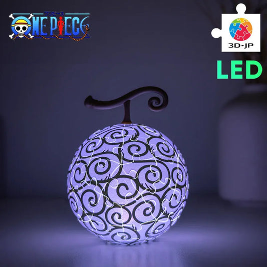 One Piece Devil Fruit Stereo Night Light Ball Puzzle