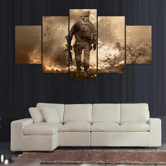Call of Duty Modern Warfare 2 Wall Canvas 1