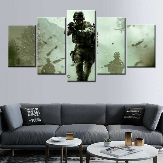 Call of Duty Modern Warfare Remastered Wall Canvas