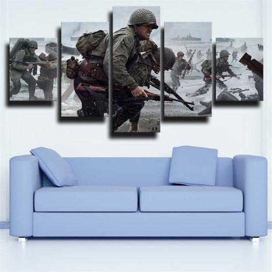 Call of Duty WWII Wall Canvas 1