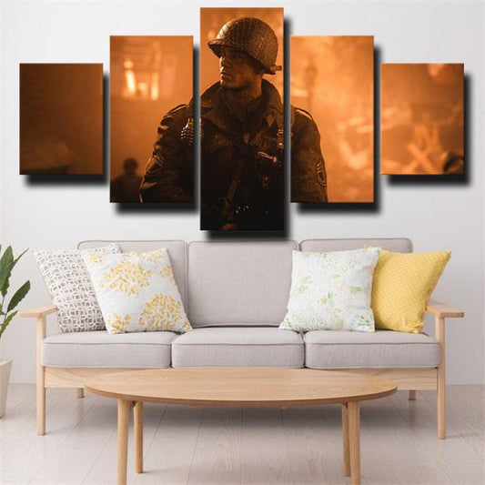 Call of Duty WWII Wall Canvas 2
