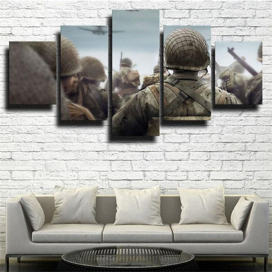 Call of Duty WWII Wall Canvas