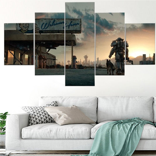 Fallout 4 Wall Canvas