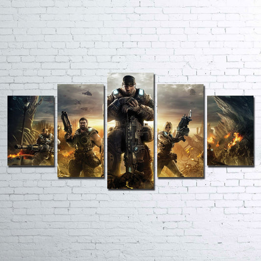 Gears of War 3 Wall Canvas