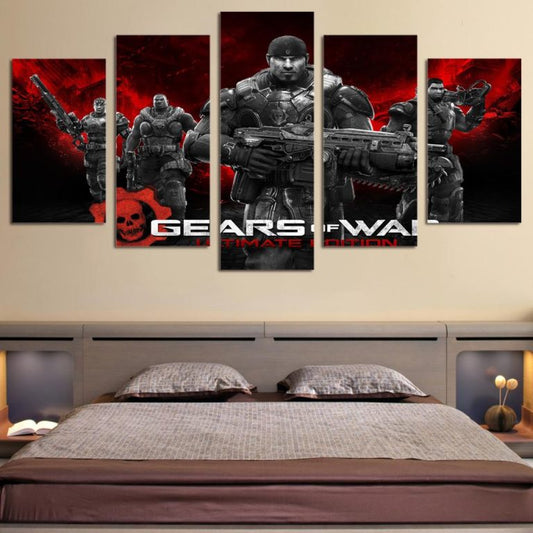 Gears of War Ultimate Edition Wall Canvas