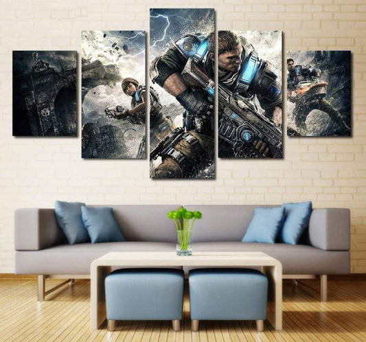 Gears of War 4 Wall Canvas