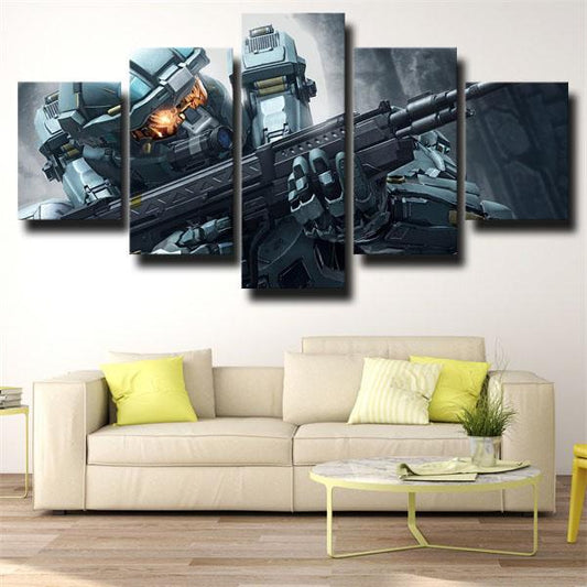 Halo 5 Guardians Wall Canvas
