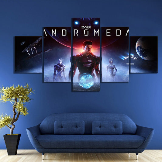 Mass Effect Andromeda Wall Art Canvas 1