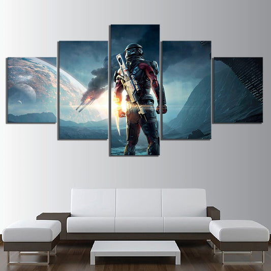Mass Effect Andromeda Wall Art Canvas