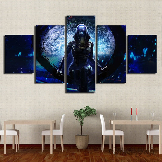 Mass Effect Tali'Zorah Wall Canvas