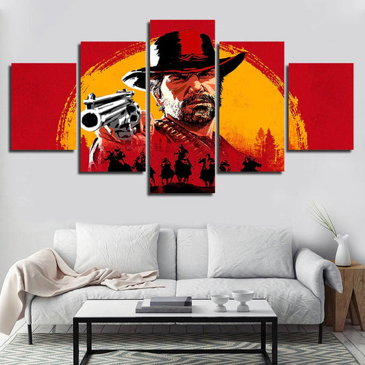 Red Dead Redemption 2 Wall Art Canvas 2