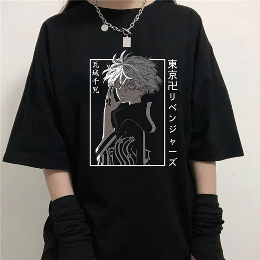 Tokyo Revengers Senju Black T-shirt