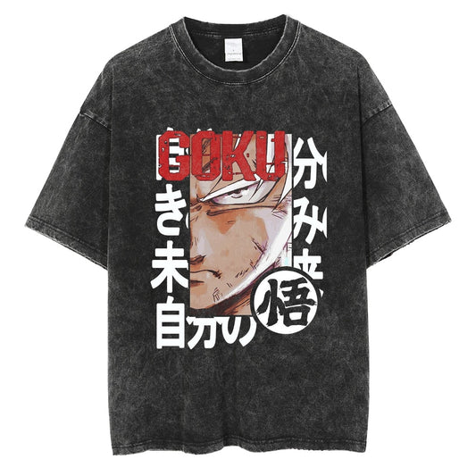 Hip Hop Dragon Ball Graphic T-Shirt