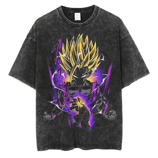 Dragon Ball Black Vintage T-shirts