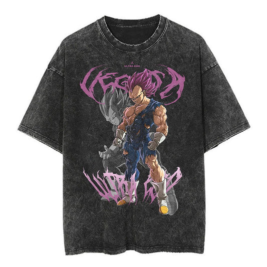 Dragon Ball Print Vintage T-Shirt