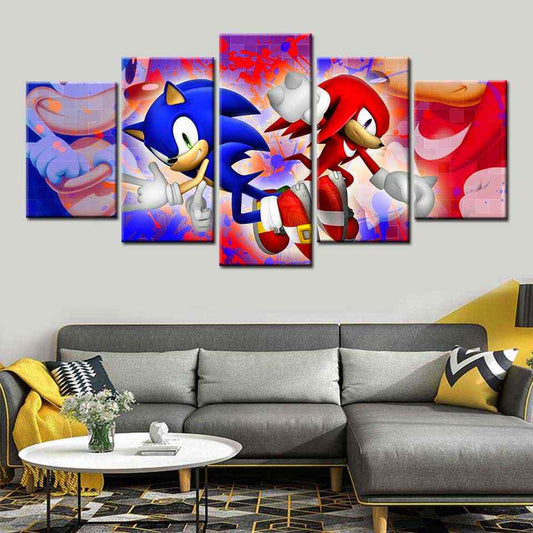 Sonic The Hedgehog Wall Canvas 1