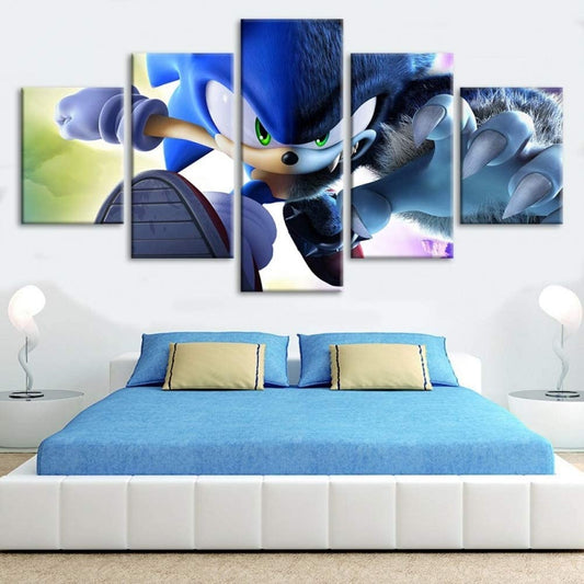 Sonic Unleashed Wall Canvas