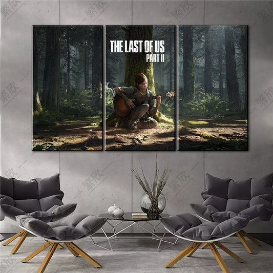 The Last of Us Part II Ellie Wall Canvas 2
