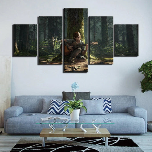 The Last of Us Part II Ellie Wall Canvas 3