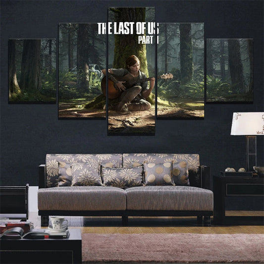 The Last of Us Part II Ellie Wall Canvas 1