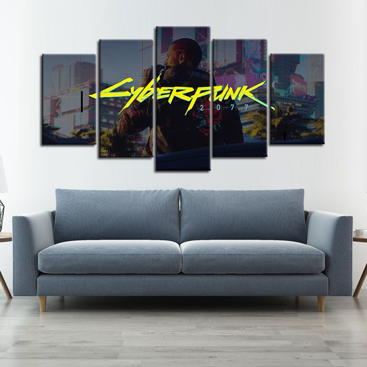 Cyberpunk 2077 Wall Art Canvas